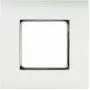 LogiLink NF0002 süvispaigaldusega seinakarp 80x80 mm koos 45x45 mm väljalõikega, puhtvalge, prantsuse süsteem