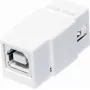 LogiLink NK0017 USB 2.0 A emane - B emane lame valge adapter