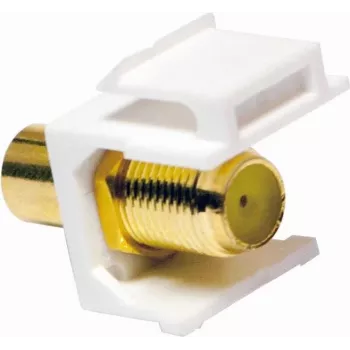 LogiLink NK0026 RCA emane F-tüüpi emane adapter, kollane