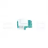LogiLink NK0031 Keystone LC-Duplex Multimode OM3/OM4 Fiiberoptiline Sidur, Aqua