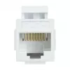 LogiLink NK4012W Cat.6 UTP Keystone Jätkuklemm, 2x RJ45, Valge