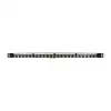 LogiLink NK4040 24-pordiline varjestatud Keystone patch-paneel, 0.5U, must