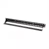 LogiLink NK4045 Keystone patch-paneel 1U 48 porti varjestamata Must