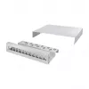 LOGILINK NP0094 Koonduspunkti karp 12 pordiga, lauale/seinale/DIN-liistule, helehall