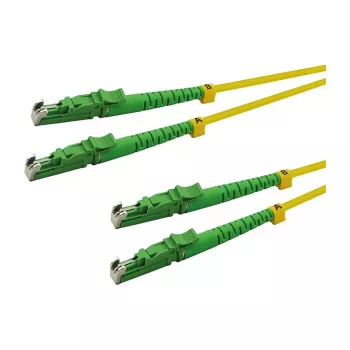 LogiLink OS2 ühemoodiline dupleks fiiber patch-kaabel LSH/APC kuni LSH/APC 1m kollane LSZH
