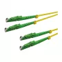 LogiLink OS2 ühemoodiline dupleks fiiber patch-kaabel LSH/APC kuni LSH/APC 1m kollane LSZH