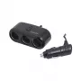 LogiLink PA0038 3-pordiline autolaadija jaotur USB-pordiga – 12V/5V toitejaotur sigaretisüütaja pesasse, must