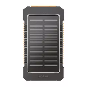LogiLink PA0321 päikesepatarei 6000 mAh USB-C-ga, IP65, must