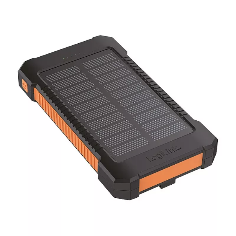 LogiLink PA0321 päikesepatarei 6000 mAh USB-C-ga, IP65, must