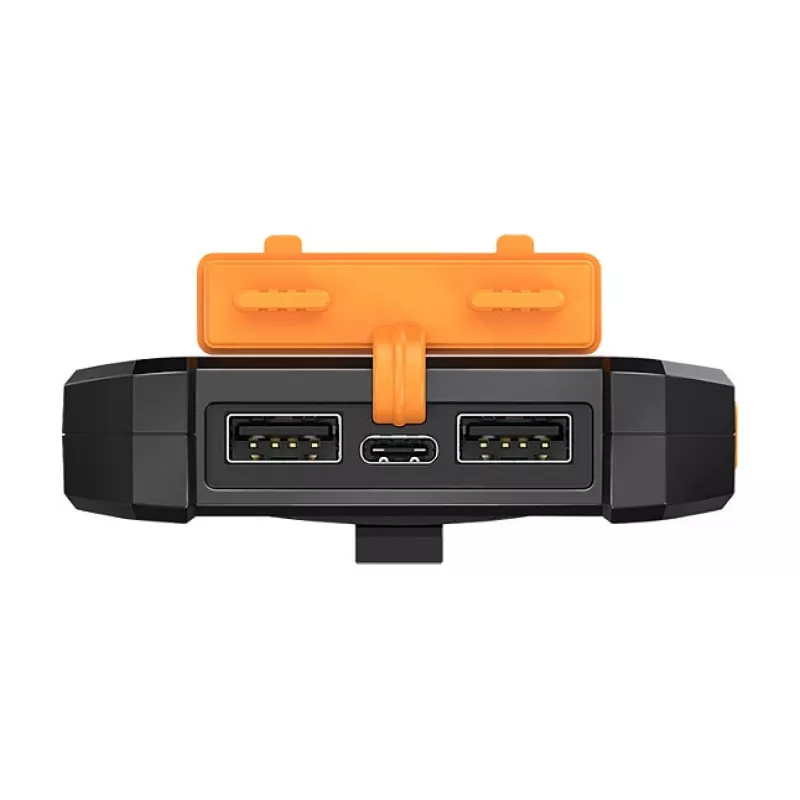 LogiLink PA0321 päikesepatarei 6000 mAh USB-C-ga, IP65, must