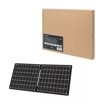 LOGILINK PA0341 Kokkupandav päikesepaneel - 30W, USB-C & USB-A & DC väljund, monokristalliline, IPX4 veekindel