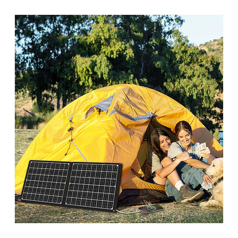 LOGILINK PA0341 Kokkupandav päikesepaneel - 30W, USB-C & USB-A & DC väljund, monokristalliline, IPX4 veekindel