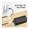 Logilink PA0350 Mobile Power Bank, 20,000 mAh, 65W PD & QC 3.0, Must