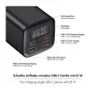Logilink PA0350 Mobile Power Bank, 20,000 mAh, 65W PD & QC 3.0, Must