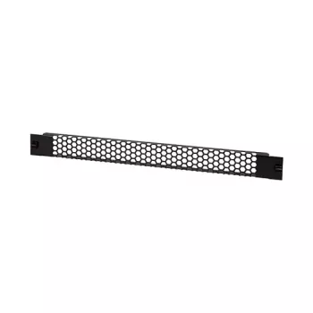 LogiLink PN110B 19-tolline 1U ventileeritav riiulipaneel must RAL 9005