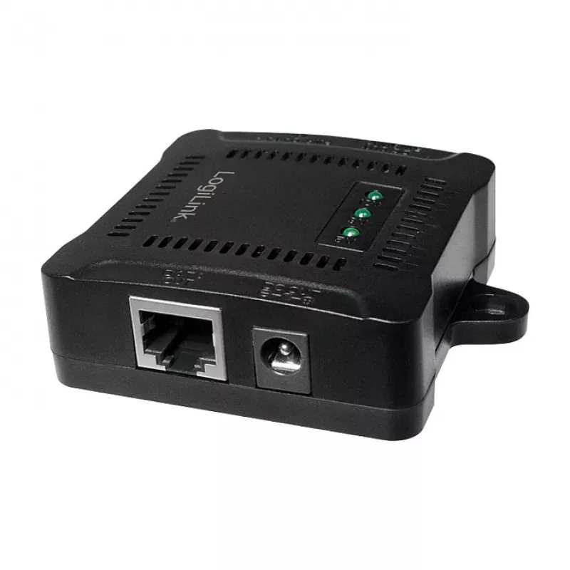 LogiLink POE005 PoE Jaotur, 1-Pordine Gigabit, 24W Max, 5/9/12V Alalisvoolu Väljund
