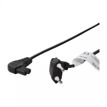 LogiLink toitekaabel Europlug CEE 7/16 – IEC C7, 0,75 m, must