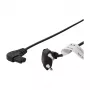 LogiLink toitekaabel Europlug CEE 7/16 – IEC C7, 0,75 m, must