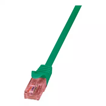 LogiLink PrimeLine Cat.6 U/UTP vaskjuhtmega patch-kaabel, 1 m, roheline