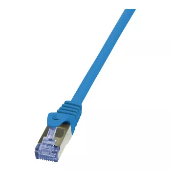 LogiLink PrimeLine Cat.6A S/FTP patchkaabel, 0,25 m, sinine
