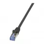 LogiLink PrimeLine Cat.7 Patch-kaabel RJ-45 (M) - 0.25 m Must