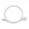 LogiLink Professional CAT 6a S/FTP pikenduskaabel, RJ-45 isane emasele, 1 m, valge, LSZH, takerdumisvastane
