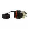 LogiLink Professional Cat.6A STP Keystone Jack RJ45, IP68 tööstuslik välistingimustesse, tööriistavaba, tsinkvalu, must
