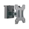 LOGILINK Slatwall Pivot Monitor Mount, 13-27 inch, VESA 75/100, 8 kg, Must