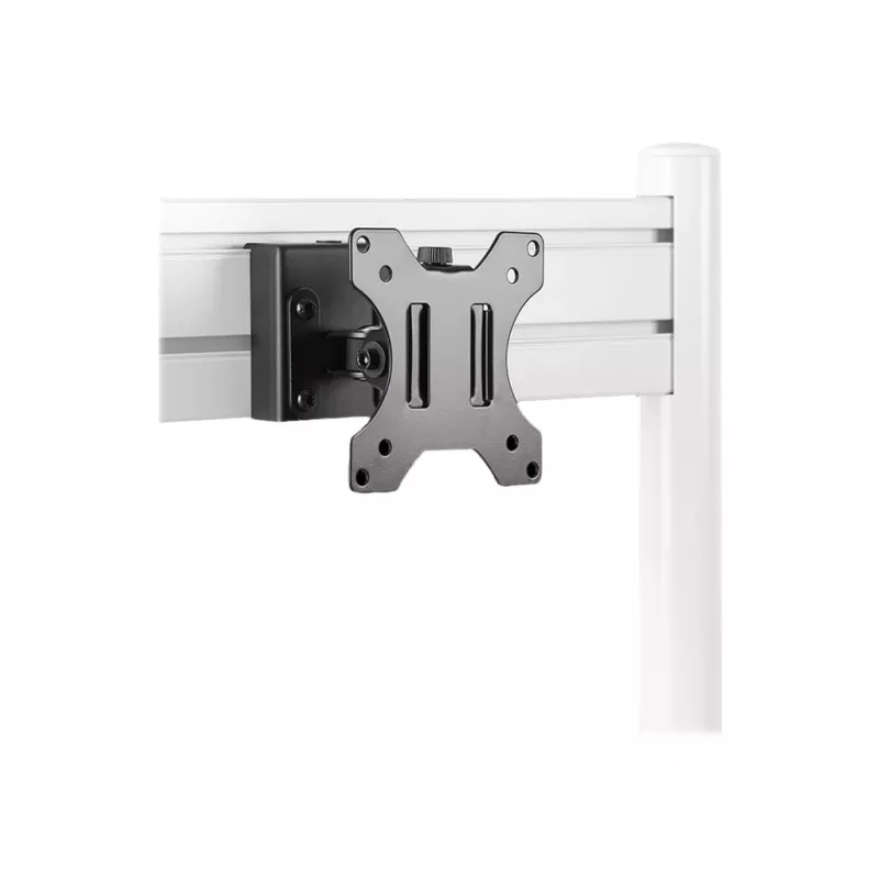 LOGILINK Slatwall Pivot Monitor Mount, 13-27 inch, VESA 75/100, 8 kg, Must