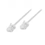 LogiLink Slim High-Flex Cat.6A U/UTP patch-kaabel, 0,5 m, valge, 10-pakk (CQ3021U)