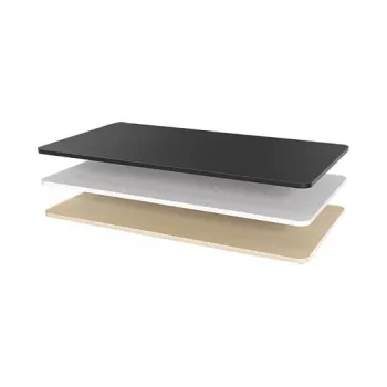 LogiLink Lauaplaat, 3-osaline vaheseintega, 1200x600mm, naturaalne puit