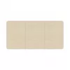 LogiLink Lauaplaat, 3-osaline vaheseintega, 1200x600mm, naturaalne puit