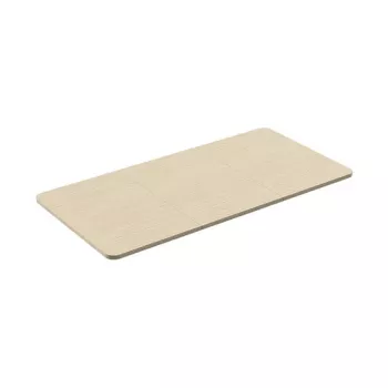 LogiLink Lauaplaat, 3-osaline vaheseintega, 1200x600mm, naturaalne puit