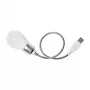 Logilink UA0220 USB LED laualamp painduva varrega, valge valgus, must