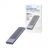 LogiLink UA0435 USB 3.2 Gen 2x2 SSD korpus, M.2 NVMe/SATA, USB-C, 20 Gbps, hall