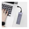 LogiLink UA0435 USB 3.2 Gen 2x2 SSD korpus, M.2 NVMe/SATA, USB-C, 20 Gbps, hall