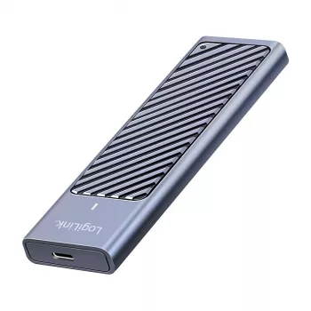 LogiLink UA0435 USB 3.2 Gen 2x2 SSD korpus, M.2 NVMe/SATA, USB-C, 20 Gbps, hall
