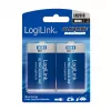 LogiLink Ultra Power leelispatarei D LR20 2-pack blister