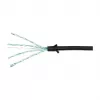 LogiLink Ultraflex SlimLine Cat6a S/FTP Patch Cable, 2m, Must (CQ9053S)