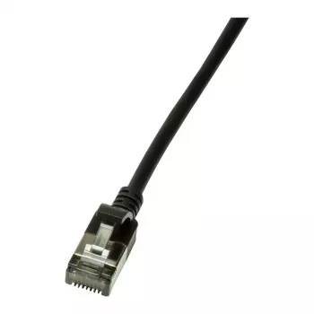 LogiLink Ultraflex SlimLine Cat6a S/FTP Patch Cable, 2m, Must (CQ9053S)