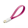 LogiLink USB 2.0 magnetiline laadimis- ja andmekaabel - USB-A kuni Micro USB-B - 1m - roosa