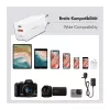 Logilink USB-A/C laadija 65 W GaN, 1x USB-A (QC), 1x USB-C (PD), valge