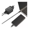 Logilink USB-A/C laadimiskomplekt, 15 W, 1x USB-A, 1x USB-C, must