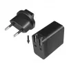 Logilink USB-A reisilaadija, 18 W, GaN, 1-port, 1x USB-A (QC), must