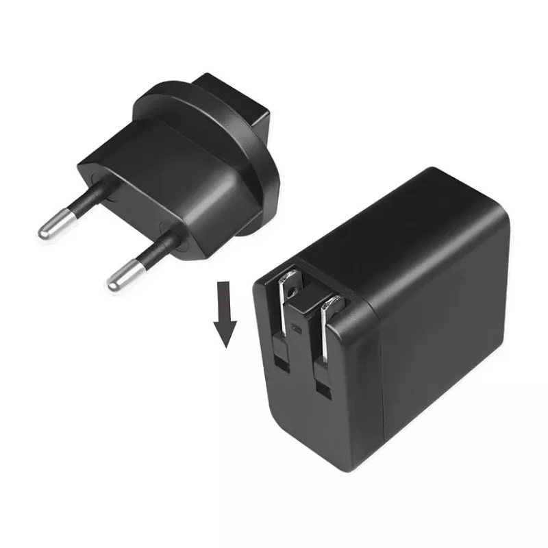 Logilink USB-A reisilaadija, 18 W, GaN, 1-port, 1x USB-A (QC), must