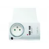 LogiLink USB-A seinahoidikuga laadija 10.5W 2 pordiga, valge
