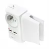 LogiLink USB-A seinahoidikuga laadija 10.5W 2 pordiga, valge