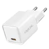 LogiLink USB-C laadija 20W GaN, 1 pordiga, USB Power Delivery, valge