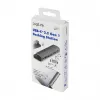 LOGILINK USB-C dokkimisjaam, 7 porti, USB 3.2 Gen1, 100W PD, 4K HDMI, iPadile, alumiinium (UA0385)