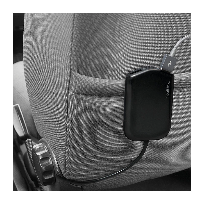Logilink USB autolaadija, 2+2 porti, 24W, must